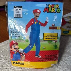 Disguise Super Mario Red and Blue Costume